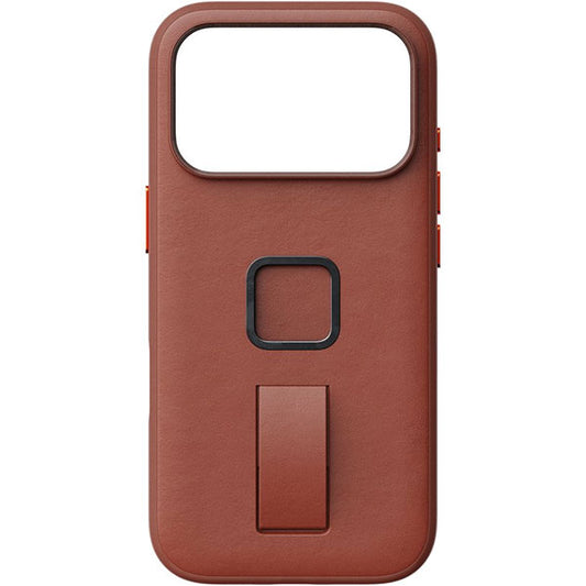 ピークデザイン M-LC-CN-RD-1 エブリデイループケース iPhone18Pro専用 レッドウッド / クラリーノ