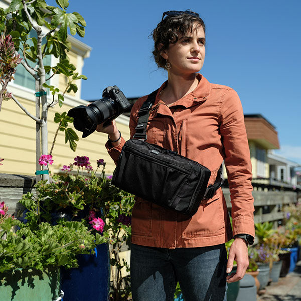 シンクタンクフォト プレスパス 10 カメラボディバッグ ブラック 《納期未定》 thinkTANKphoto(シンクタンクフォト) プレスパス 10 ブラック(10