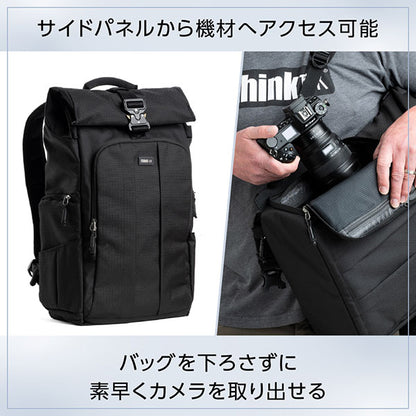 シンクタンクフォト フォーカスポイント バックパック 30L アスファルトブラック