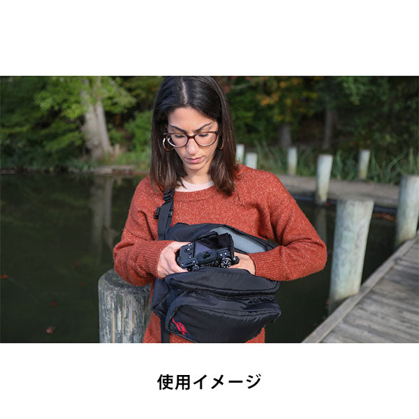 ドンケ SLINGBAG-NYLON-BLK スリングバッグ 6L ブラックナイロン