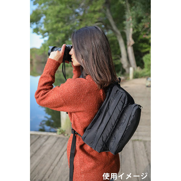 ドンケ SLINGBAG-NYLON-BLK スリングバッグ 6L ブラックナイロン