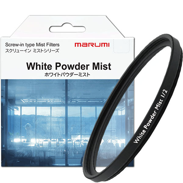 マルミ光機 46mm 1/2 White Powder Mist Screw-in