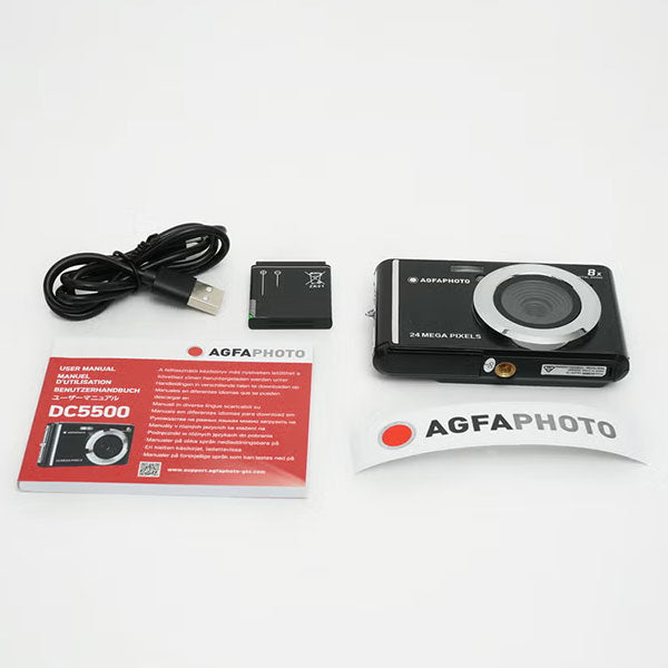 AGFAPHOTO デジタルカメラ RealiShot DC5500 BK ブラック