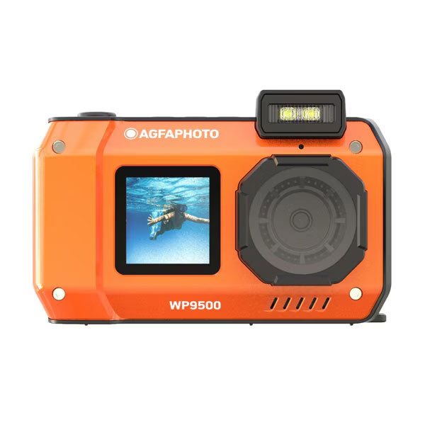 AGFAPHOTO WP9500 防水デジタルカメラ WP9500OG オレンジ