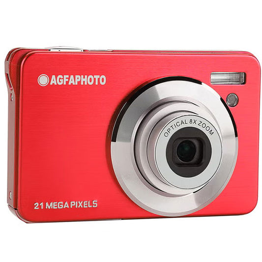《4月3日発売予定》 AGFAPHOTO デジタルカメラ RealiShot DC8300 RD レッド 【予約】
