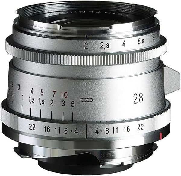 《7月3日発売予定》 コシナ フォクトレンダー ULTRON Vintage Line 28mm F2 Aspherical TypeII VMマウント用 シルバー 【予約】