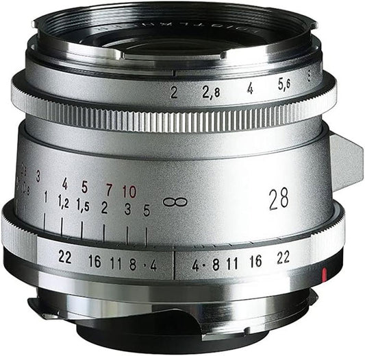 《7月3日発売予定》 コシナ フォクトレンダー ULTRON Vintage Line 28mm F2 Aspherical TypeII VMマウント用 シルバー 【予約】