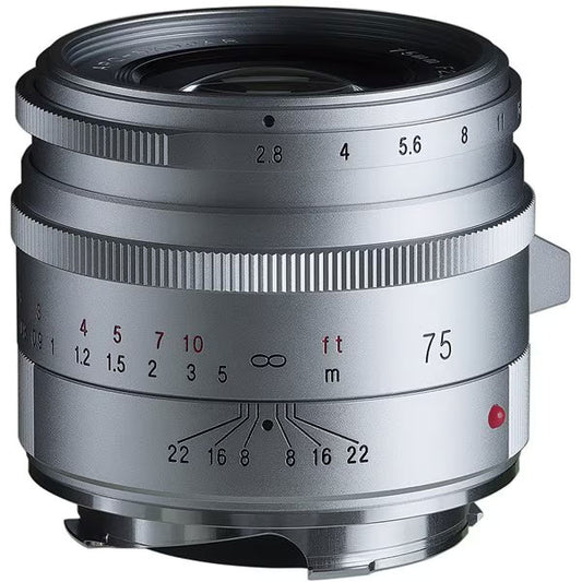《5月発売予定》 コシナ フォクトレンダー APO-SKOPAR 75mm F2.8 VMマウント用 シルバー 【予約】