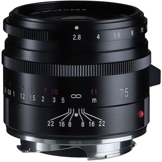 《5月発売予定》 コシナ フォクトレンダー APO-SKOPAR 75mm F2.8 VMマウント用 ブラック 【予約】