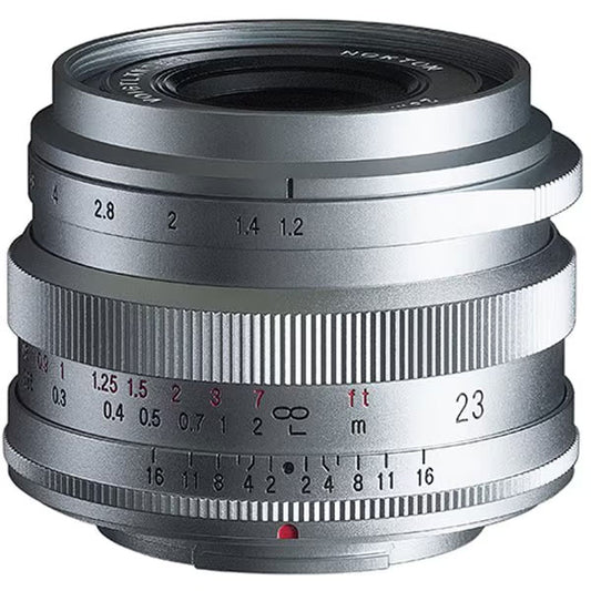 《10月発売予定》 コシナ フォクトレンダー NOKTON 23mm F1.2 Aspherical FUJIFILM Xマウント用 シルバー 【予約】
