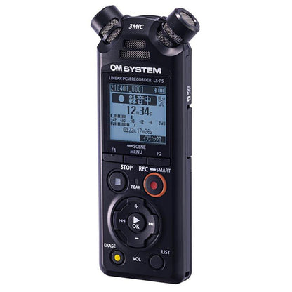 OM SYSTEM LS-P5 BLK リニアPCMレコーダー ブラック