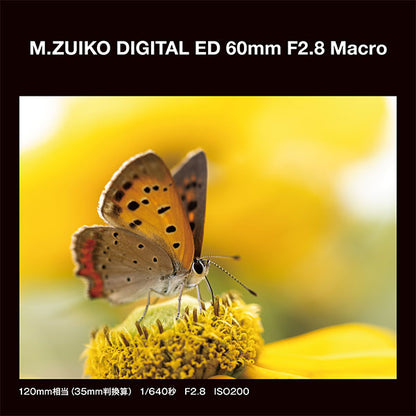 OM SYSTEM M.ZUIKO DIGITAL ED 60mm F2.8 Macro ※欠品：8月下旬以降の発送