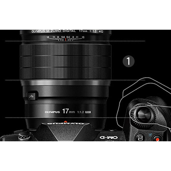 OM SYSTEM M.ZUIKO DIGITAL ED 17mm F1.2 PRO