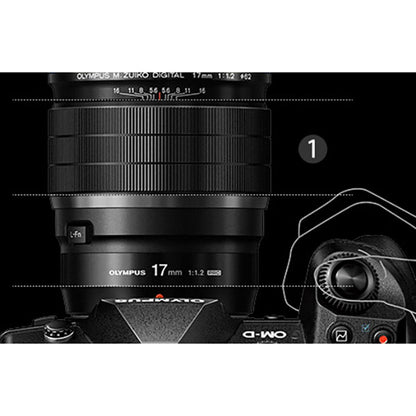 OM SYSTEM M.ZUIKO DIGITAL ED 17mm F1.2 PRO