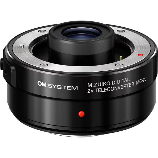 OM SYSTEM MC-20 M.ZUIKO DIGITAL 2x テレコンバーター 2倍 ※欠品：ご注文後、約1ヶ月かかります