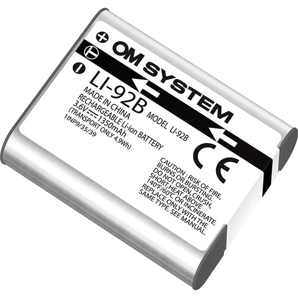 OM SYSTEM LI-92B OM リチウム電池 — 写真屋さんドットコム