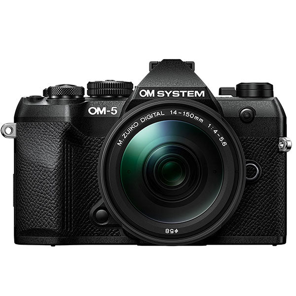 OM SYSTEM デジタル一眼 OM-5 MarkII 14-150mm II レンズキット ブラック※欠品：ご注文後、約2ヶ月かかります