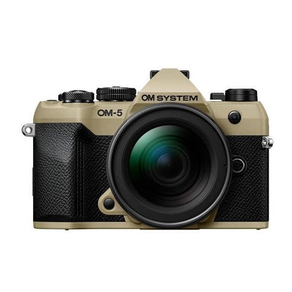 OM SYSTEM デジタル一眼 OM-5 MarkII 12-45mm F4.0 Pro レンズキット サンドベージュ※欠品：ご注文後、約2ヶ月かかります
