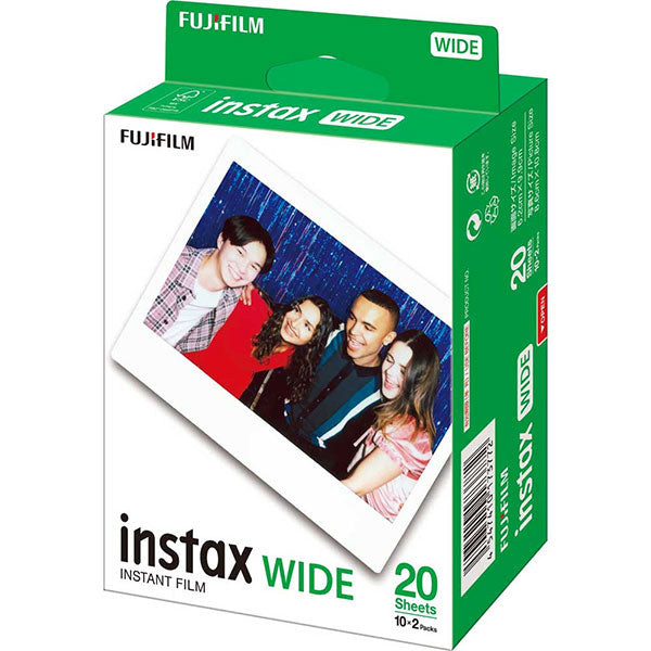 フジフイルム チェキワイド用インスタントカラーフィルム instax WIDE K R2 2パック（10枚入×2）