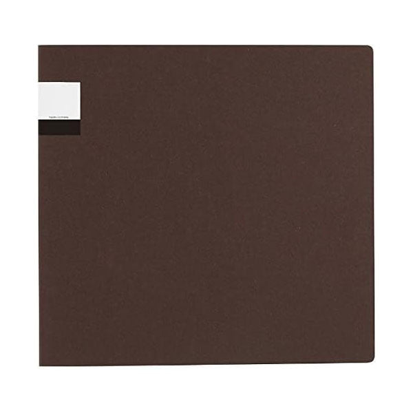 フジフイルム バインダー綴じタイプ ポケットアルバム Lサイズ かぞくのきろく ちゃいろ Lサイズ156枚/その他収納可能