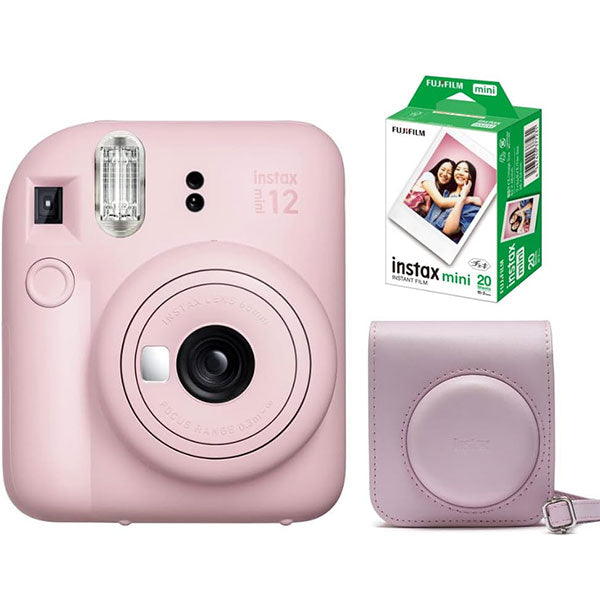 フィルム20枚・専用ケース付き】 フジフイルム チェキ instax mini 12