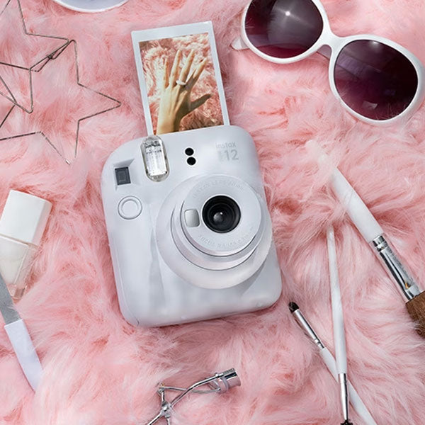 【フィルム20枚セット】 フジフイルム チェキ instax mini 12 クレイホワイト