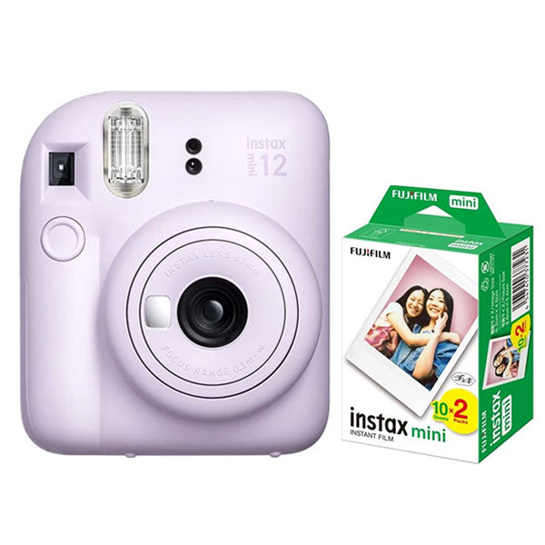 フィルム20枚セット】 フジフイルム チェキ instax mini 12 ライラック