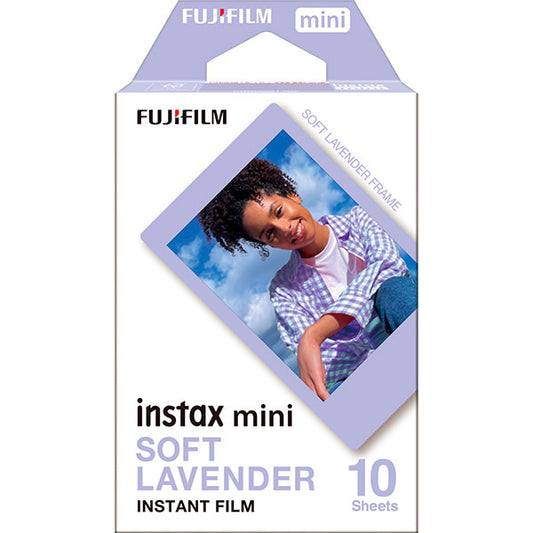 フジフイルム チェキ instax mini用フィルム ソフトラベンダー INSTAX MINI SOFT LAVENDER WW 1