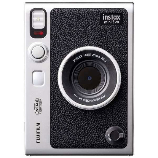 フジフイルム チェキ instax mini Evo BLACK ハイブリッドインスタントカメラ
