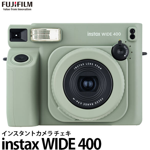 フジフイルム チェキ instax WIDE 400 インスタントカメラ ※お一人様一点限り