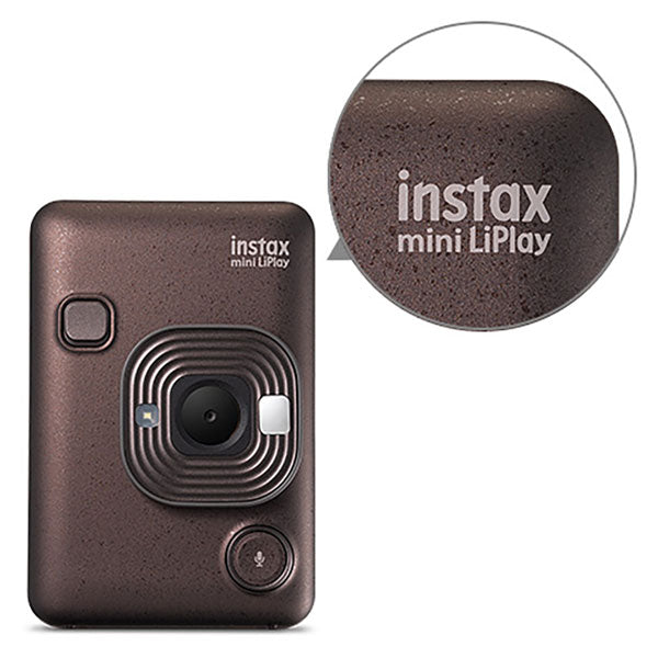 フジフイルム ハイブリッドインスタントカメラ チェキ instax mini LiPlay ディープブロンズ ※お一人様1点限り
