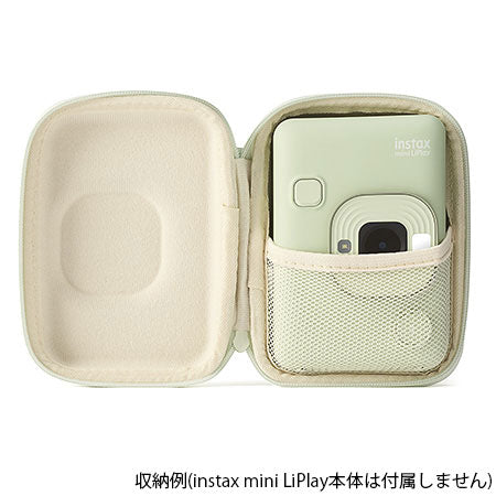 フジフイルム instax mini LiPlay用カメラケース マッチャグリーン