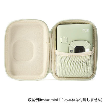 フジフイルム instax mini LiPlay用カメラケース マッチャグリーン