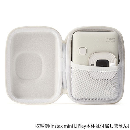 フジフイルム instax mini LiPlay用カメラケース ミスティーホワイト