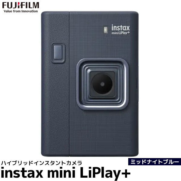 フジフイルム チェキ instax mini LiPlay+ ミッドナイトブルー