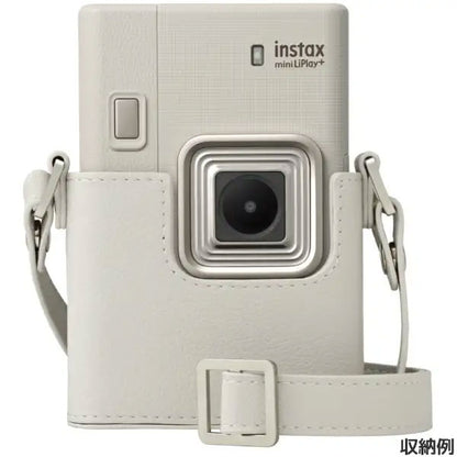 フジフイルム instax mini LiPlay+用カメラケース ベージュ