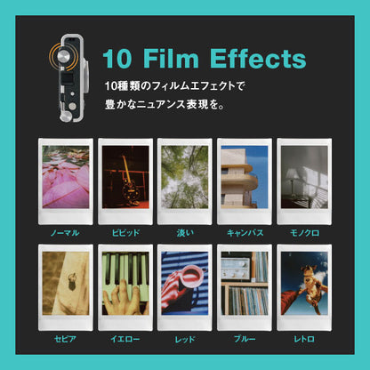 フジフイルム チェキ instax mini Evo GENTLE ROSE ハイブリッドインスタントカメラ