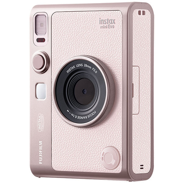 フジフイルム チェキ instax mini Evo GENTLE ROSE ハイブリッドインスタントカメラ