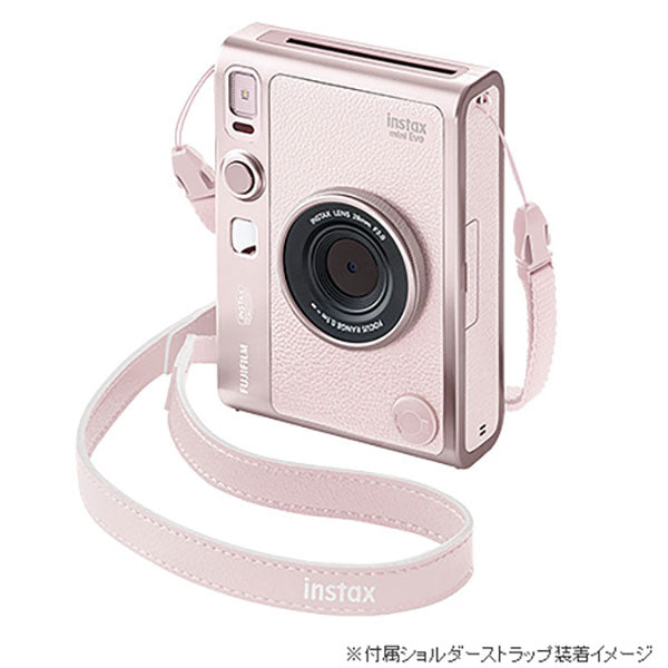 フジフイルム チェキ instax mini Evo GENTLE ROSE ハイブリッドインスタントカメラ