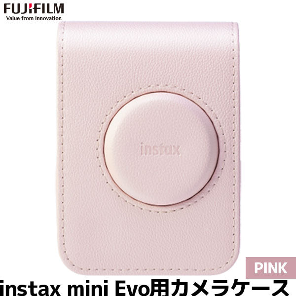 フジフイルム INSTAX mini Evo カメラケース PINK