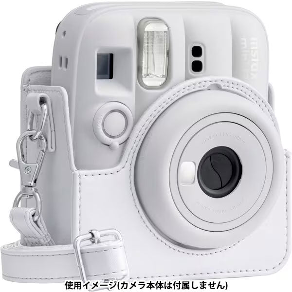 フジフイルム instax mini 13用カメラケース ホワイト