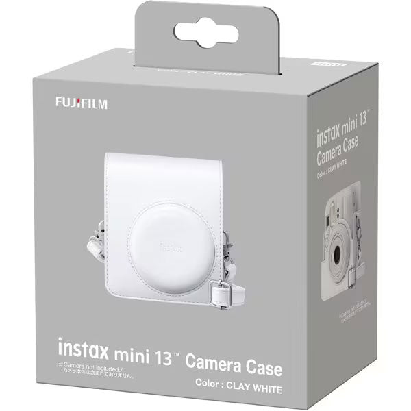 フジフイルム instax mini 13用カメラケース ホワイト
