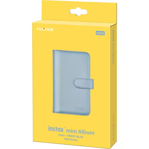 フジフイルム instax mini 13 アルバム108 ブルー