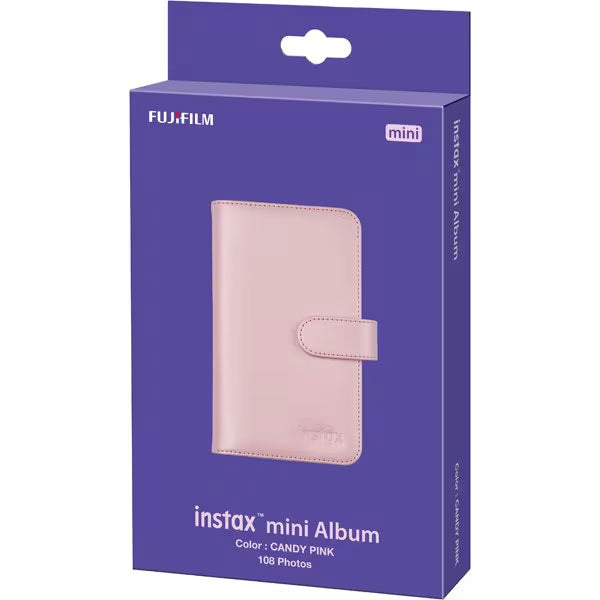 フジフイルム instax mini 13 アルバム108 ピンク