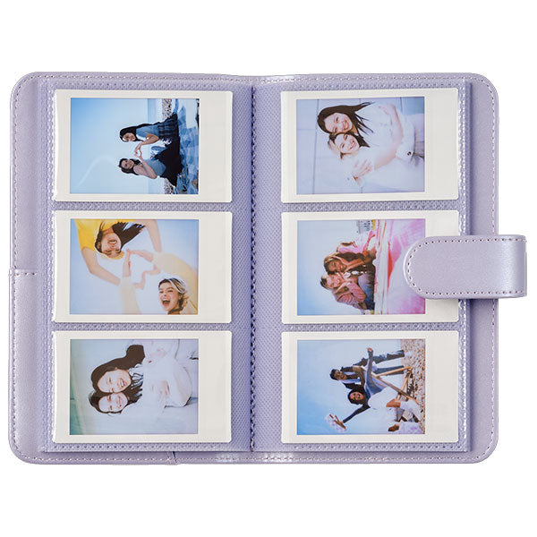 フジフイルム instax mini 13 アルバム108 パープル