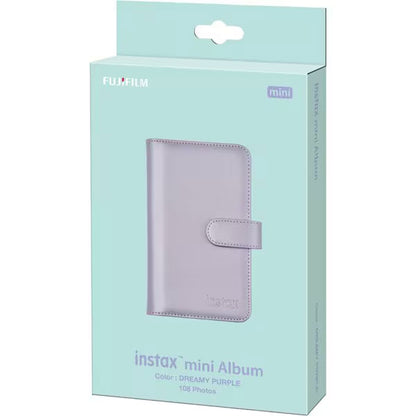 フジフイルム instax mini 13 アルバム108 パープル