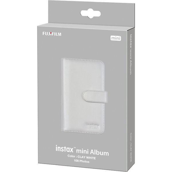 フジフイルム instax mini 13 アルバム108 ホワイト