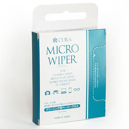 CURA CP-100 レンズクリーニングペーパー MICRO WIPER（ミクロワイパー） 50枚入