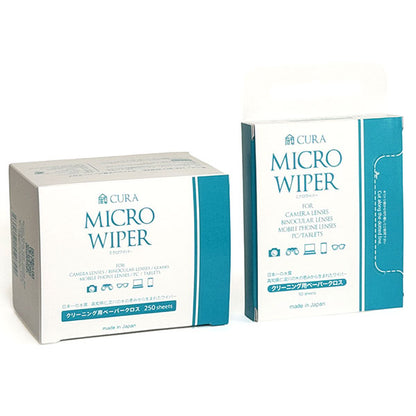 CURA CP-250 レンズクリーニングペーパー MICRO WIPER（ミクロワイパー） 250枚入