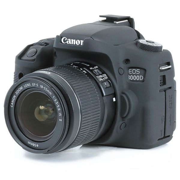 ジャパンホビーツール シリコンカメラケース イージーカバー Canon EOS 8000D専用 ブラック